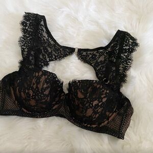 VS Black Bustier Bra Top